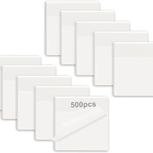 MIUTME 500pcs Transparent Sticky Notes