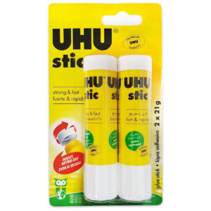 UHU Stic 2pcs 21g Glue Sticks